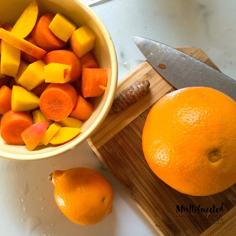 Beets Before Breakfast Morning Juice Recipe with golden beets and turmeric - Multifaceted Mama