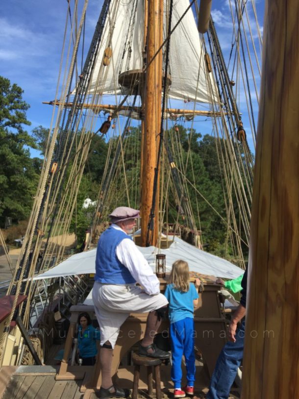Jamestown Settlement Discovery ship review